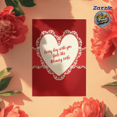 Funny Husband Valentine's Day Kaart