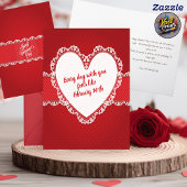 Funny Husband Valentine's Day Kaart