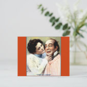 Funny Husband Wife Humor Briefkaart (Staand voorkant)