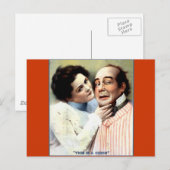 Funny Husband Wife Humor Briefkaart (Voorkant / Achterkant)