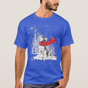 Funny Husky Dog-kerstboom die Hondenliefhebbers aa T-shirt