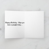 Funny Husky Verjaardag Kaart (Binnen)