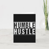 Funny Hustle Gift For Men And Women Cool Humble In Kaart (Voorkant)