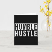 Funny Hustle Gift For Men And Women Cool Humble In Kaart (Gele Bloem)