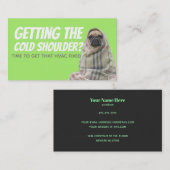 Funny HVAC slogans visitekaartjes (Voorkant / Achterkant)