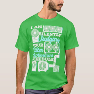Funny Hvac Tech-diensttechnicus Gift T-shirt