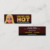 Funny HVAC-Visitekaartjes Mini Visitekaartje (Voorkant / Achterkant)