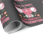 Funny Hysterectomie Chirurgie Herstel uterus Cadeaupapier (Rol Hoek)