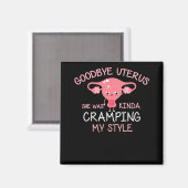 Funny Hysterectomy Uterus Removal Magneet (Voorkant / Achterkant)