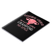 Funny Hysterectomy Uterus Removal Notitieboek (Linkerzijde)