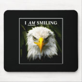 Funny I Am Smiling Mpy Eagle Photo Muismat (Voorkant)