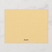  Funny “I Am Veggie” Thanksgiving Card Kaart (Achterkant)