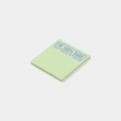 Funny "I are 100% Sane" 3"x3" Post-it® Notes (Schuin)