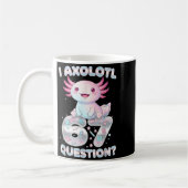 Funny I Axolotl 67 Questions Six Seven Axolotl Boy Koffiemok (Links)