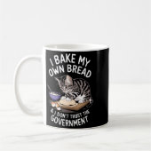 Funny I Bake My Own Bread And Dont Trust The Gove  Koffiemok (Links)
