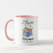 Funny I Crochet Save A Life Yarn Art Mok (Links)