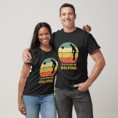 Funny I d Rather Be Golfing Quote Golf T-shirt (Unisex)