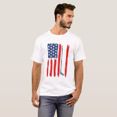 Funny I d Rather Be Golfing Quote Golf T-shirt (Voorkant volledig)