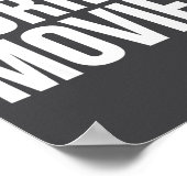 Funny I D Rather Be Watching Horror Movies  Poster (Hoek)