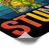 Funny I Do My Own Stunts Dinosaur Surgery Injured  Poster (Hoek)