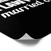 Funny I Don't Need To Call A Lawyer I Married One, Poster (Hoek)