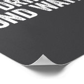 Funny I Drink Nd Water Sarcastic Novelty Fishing H Poster (Hoek)