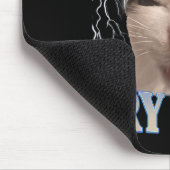 Funny I Eat Dry Wall Silly Cat Meme Men Women Kids Muismat (Hoek)