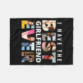 Funny I Have The Girlfriend Ever Photo Fleece Deken (Voorkant (Horizontaal))
