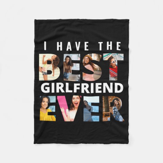Funny I Have The Girlfriend Ever Photo Fleece Deken (Voorkant)