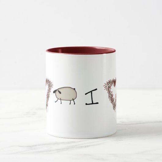 Funny I Heart Ewe Mok (Midden)