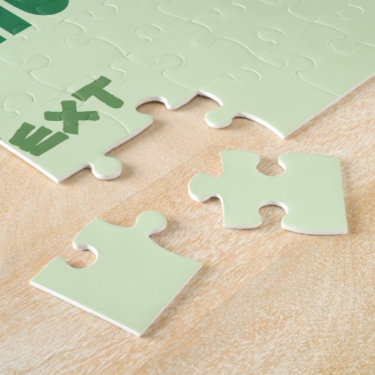 Funny I Love Broccoli BROCCOLIOLOGIST Legpuzzel (Zijkant)