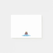 Funny I Love Cake Post-it® Notes (Voorkant)