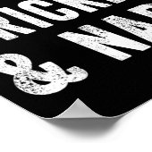 Funny I Love Cricket And Naps Bearded Cricket Dad Poster (Hoek)