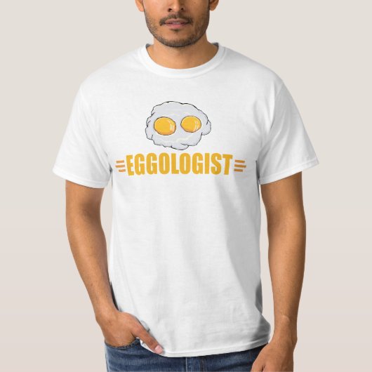 Funny I Love Eggs T-shirt (Voorkant)