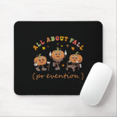 Funny I Love Fall Prevention Thanksgiving Pumpkins Muismat (Met muis)