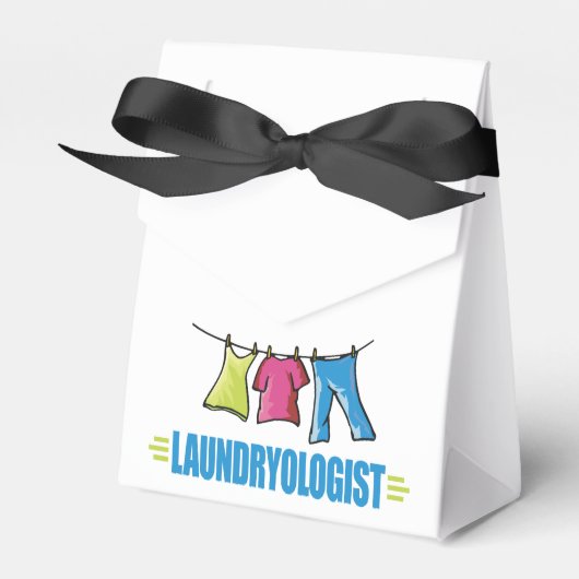 Funny I Love Laundry Bedankdoosjes (Voorkant Zijde)