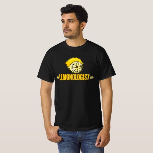 Funny I Love Lemons T-shirt (Voorkant volledig)