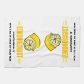 Funny I Love Lemons Theedoek (Horizontaal)