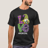 Funny I Love Mardi Gras Assistant Principal Gnome T-shirt (Voorkant)