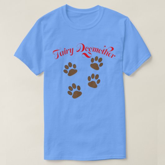 Funny I Love My Dog Fairy Dogmoeder T shirt (Design voorkant)