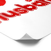 Funny I Love My Husband Poster (Hoek)