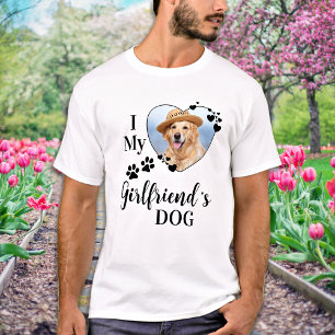 Funny I Love My Vriendin Dog Cute Pet Photo T-shirt