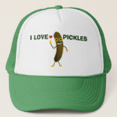 Funny I Love Pickles Cartoon Pet (Voorkant)
