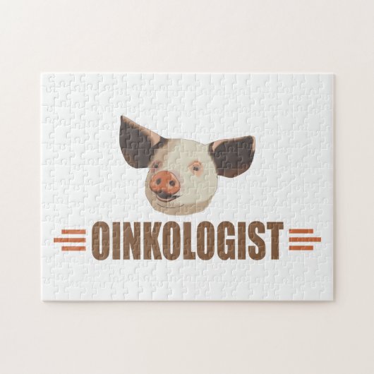 Funny I Love Pigs Legpuzzel (Horizontaal)