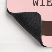 Funny I Love Tiny Wiener Dachshund Muismat (Hoek)