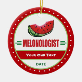 Funny I Love Watermelon Keramisch Ornament