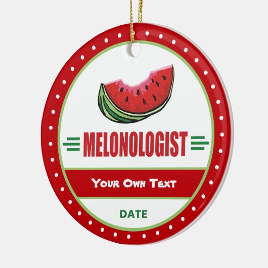 Funny I Love Watermelon Keramisch Ornament (Links)