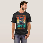 Funny I Mean Father Best Cat Dad Ever Worlds Best  T-shirt (Voorkant volledig)