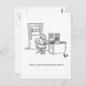 Funny I.R.S. Humor Briefkaart (Voorkant / Achterkant)