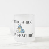 Funny I See Dead Code Programmer Mug Matglas Koffiemok (Voorkant links)